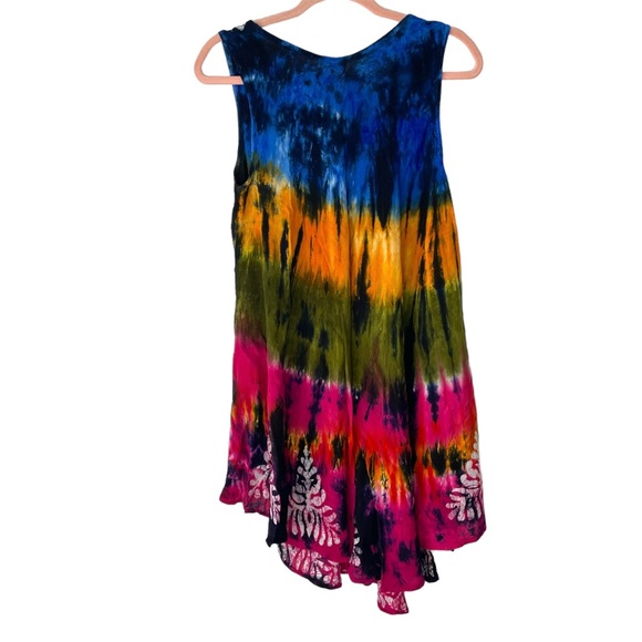 Tie-Dye Tunic Summer Dress - Picture 5 of 6
